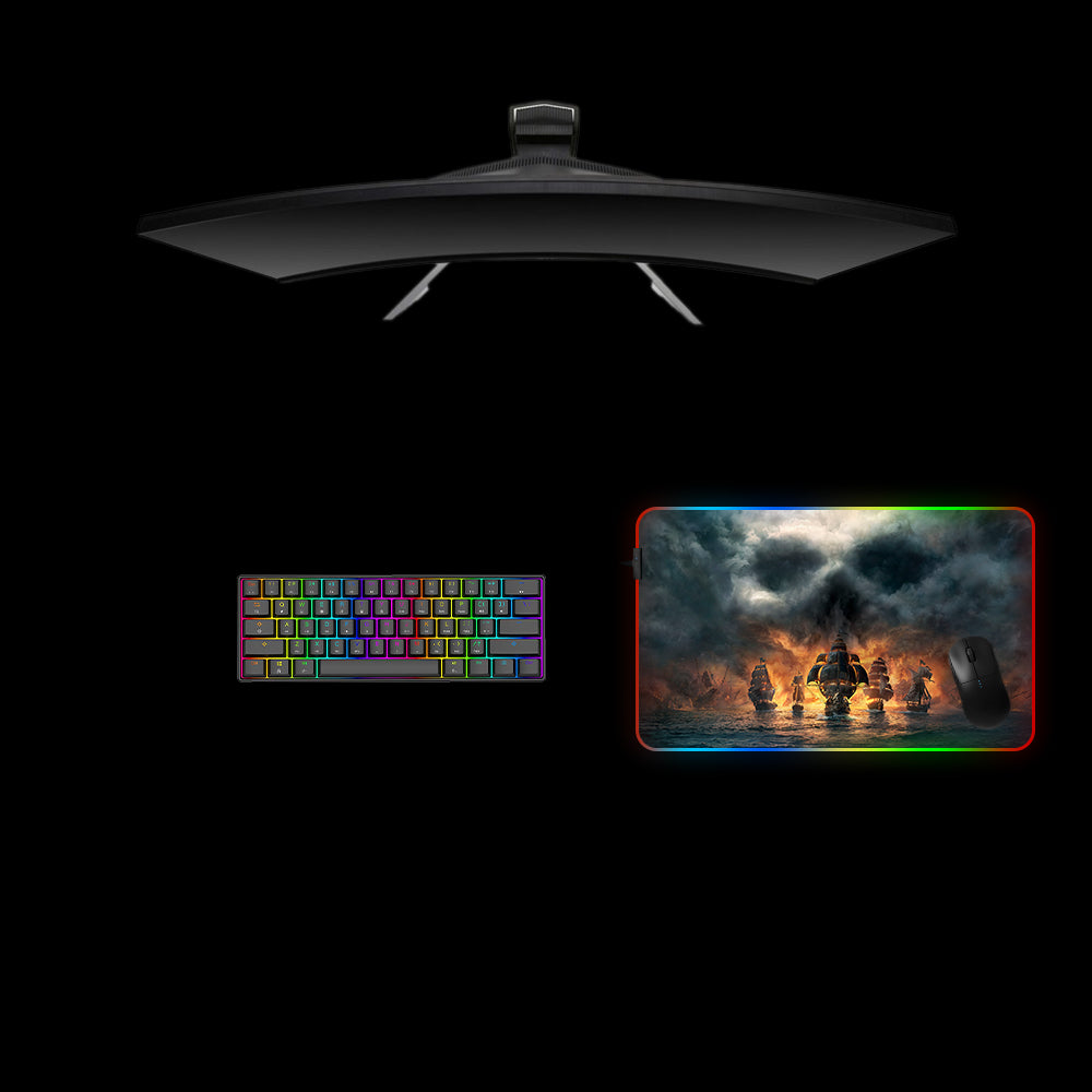 Fleet Design M-XXL Size RGB Gaming Mouse Pad with LED Strip