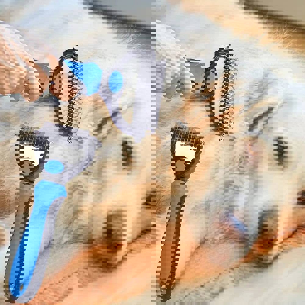 Multifunctional Pet Hair Removal Brush - Self-cleaning Comb for Dogs and Cats