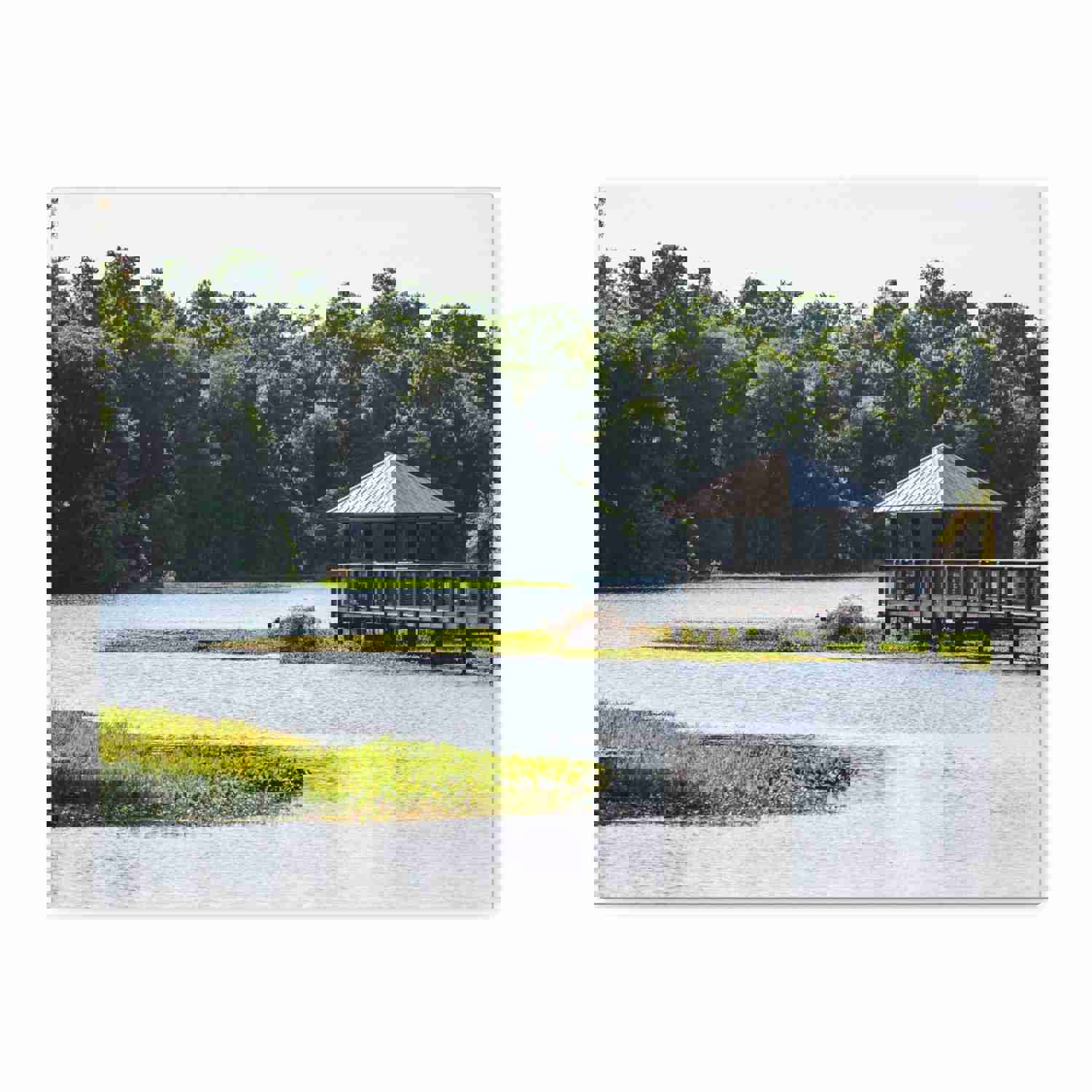 Prairie Lakes Park Canvas Wall Art for Home Decor Ready-to-Hang