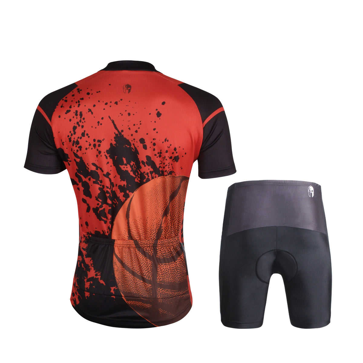 Ilpaladino Basketball Fan Sport Breathable Black&Red Jersey Men's Short-Sleeve Shirts