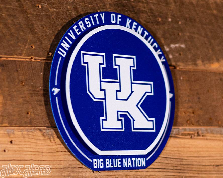 Kentucky Wildcats Double Play On the Shelf or on the Wall Art