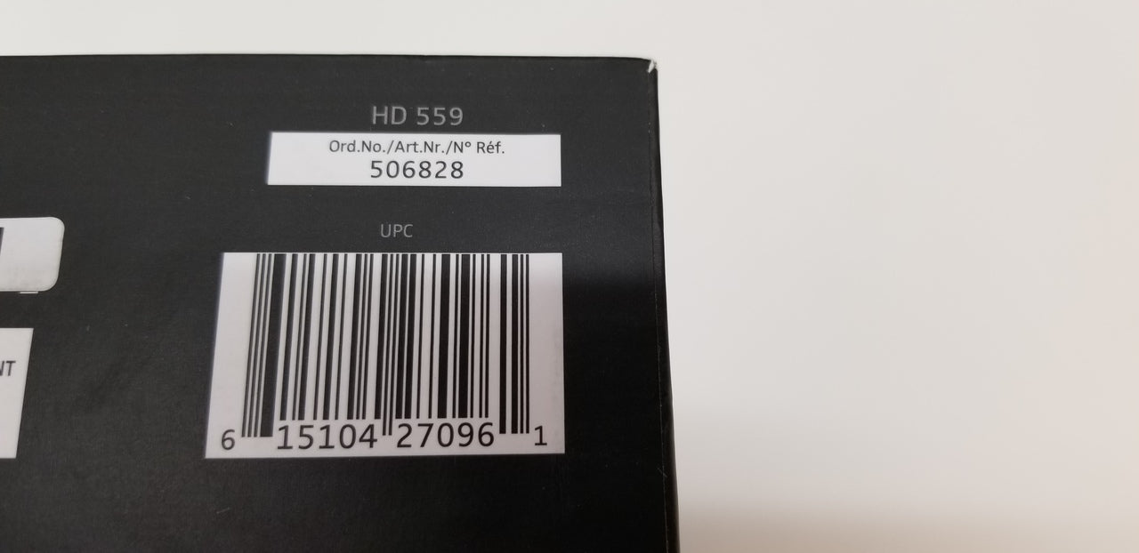 Sennheiser HD 559 Open Back Around-Ear Headphones - Premium Sound Quality