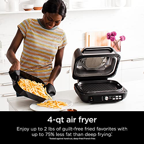 Ninja IG651 Foodi Smart XL Pro 7-in-1 Indoor Grill/Griddle Combo with Smart Thermometer