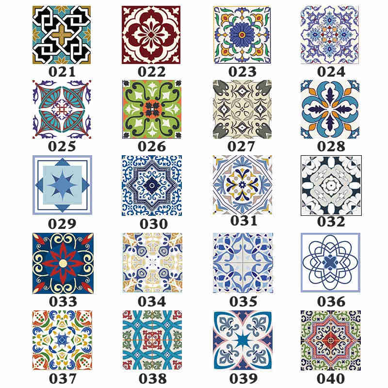 15pcs/set PVC DIY Floor Tiles Diagonal Wall Sticker for Kitchen, Bathroom, and Furniture Decoration