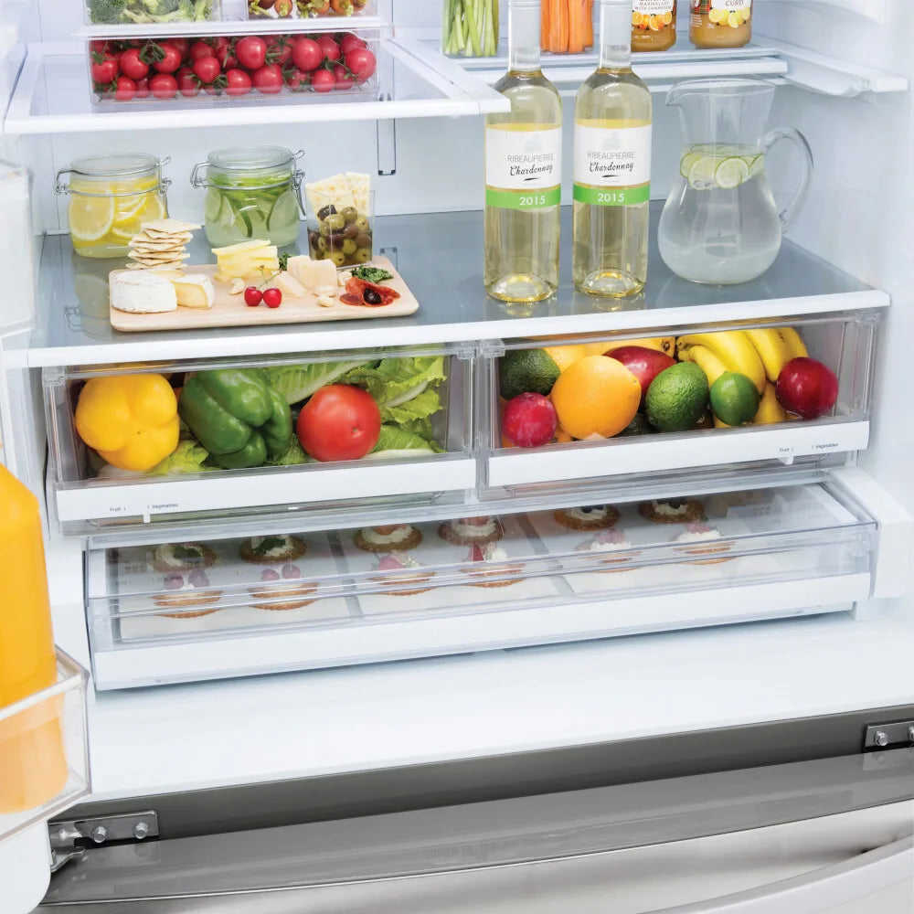 LG - 29 cu. ft. 4-Door French Door Refrigerator with External Water Dispenser and Ice Maker