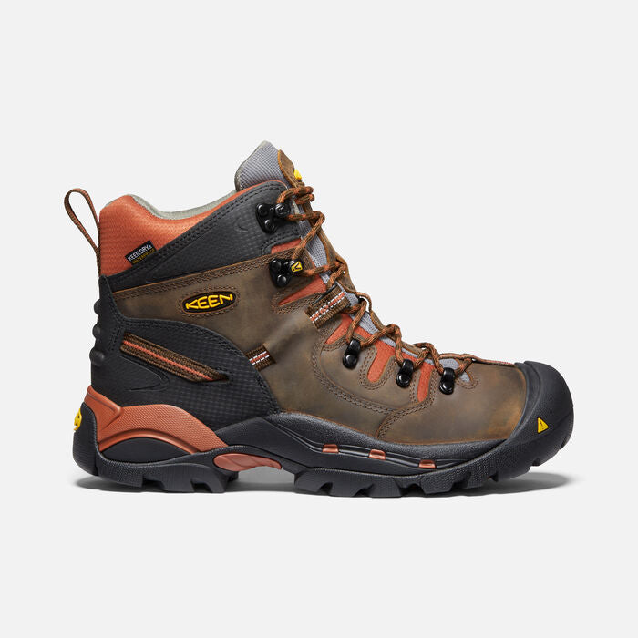 KEEN UTILITY MENS PITTSBURGH 6 WATERPROOF SOFT TOE BOOT