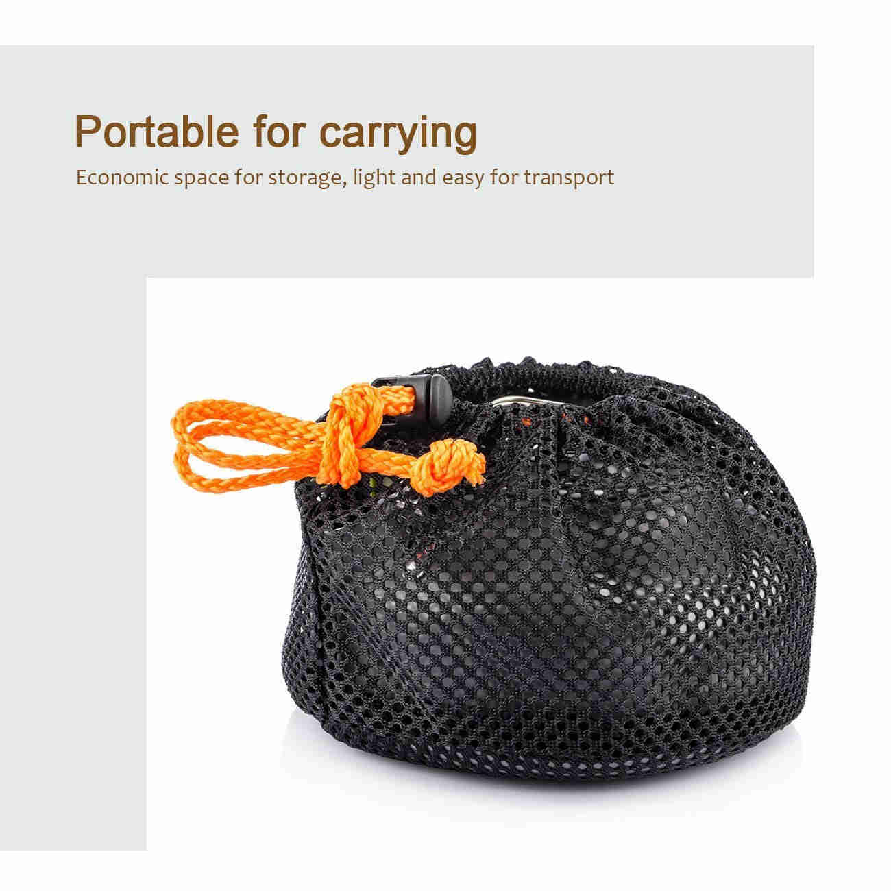 Overmont Camping Kettle - Lightweight Aluminum Tea & Coffee Pot for Outdoor Hiking (27/42 FL OZ)