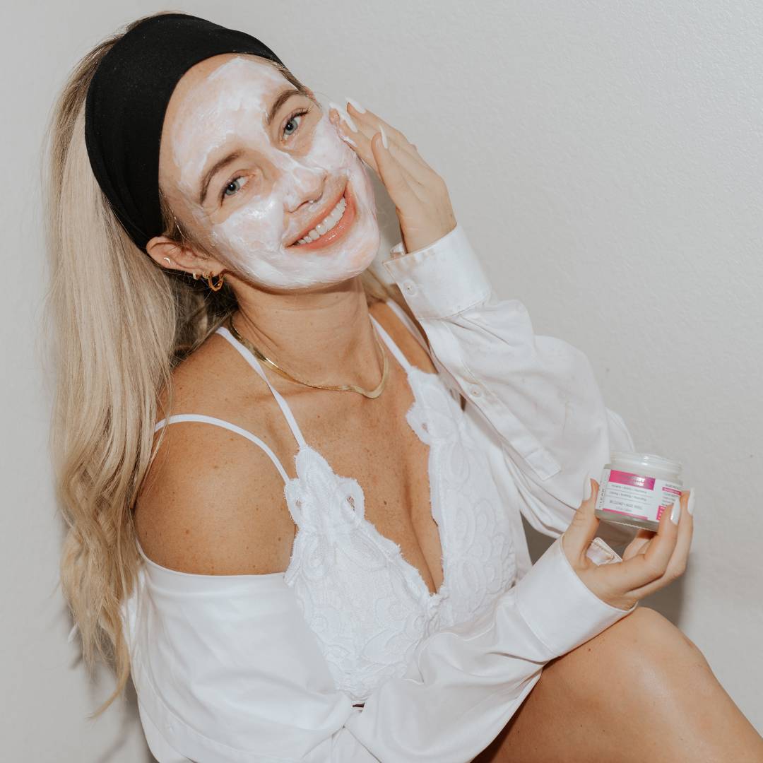 HYDRABERRY Moisture Mask by CLEARSTEM Skincare - Hydrating Face Mask for Acne-Prone & Sensitive Skin