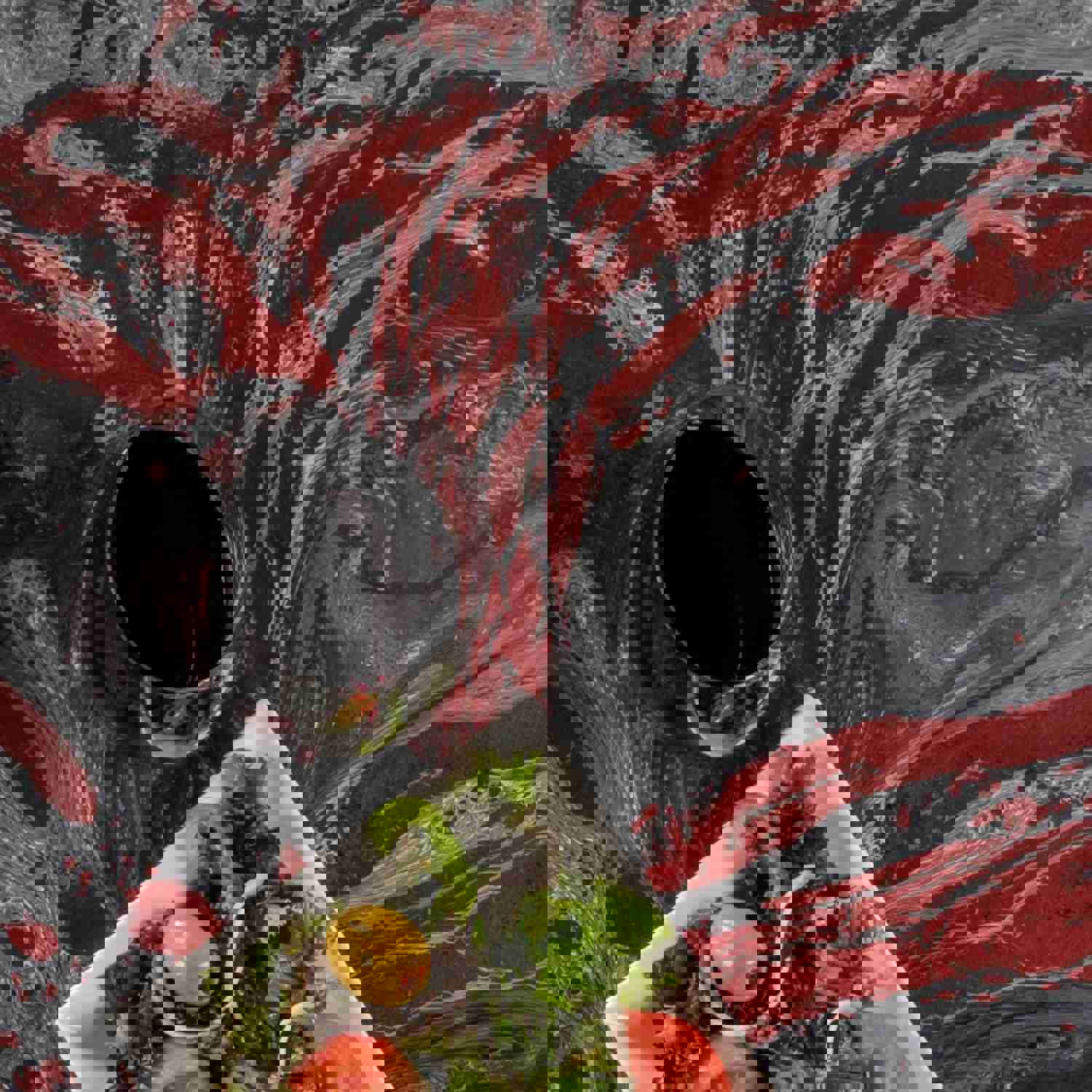 WINE RED ALLOY Resin Countertop System