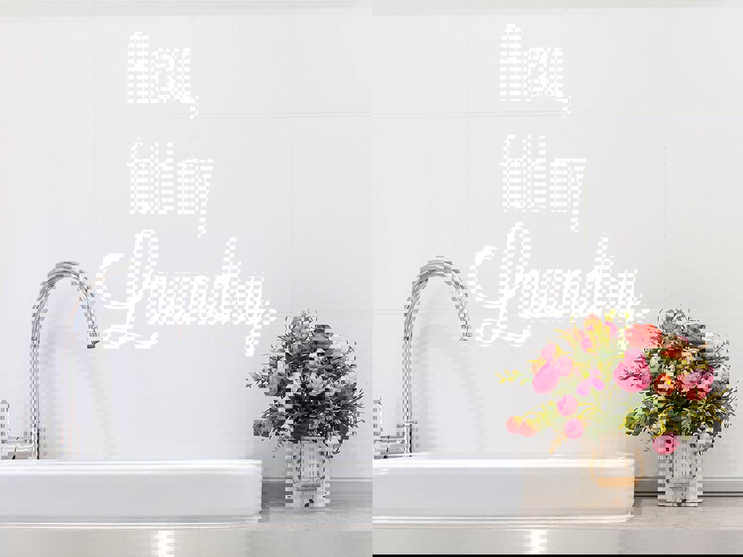 Alexa Fold My Laundry Wall Decal for Home Decor