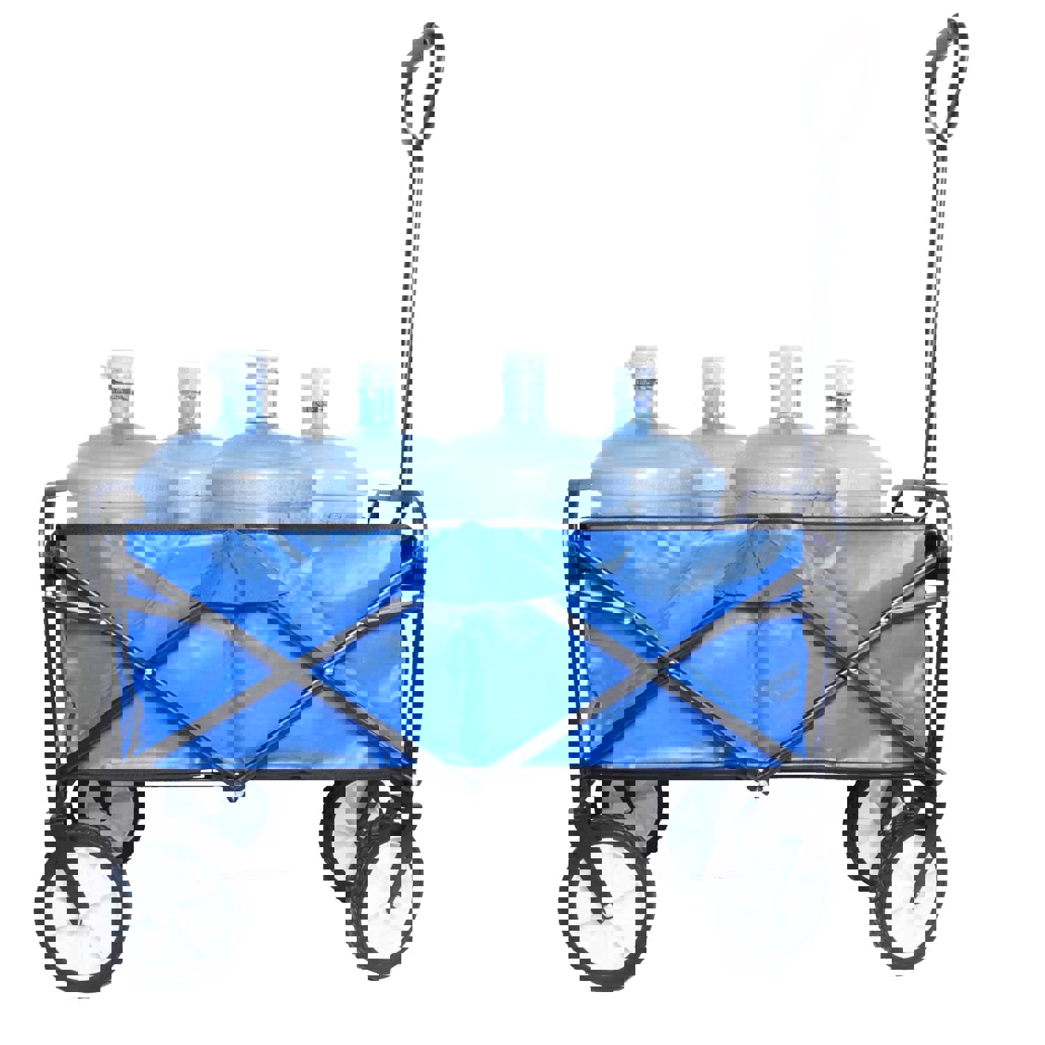 Heavy Duty Folding Outdoor Wagon Cart for Beach, Park, and Camping