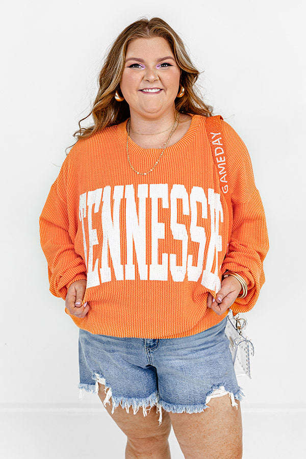 Tennessee State Pride Sweatshirt Curves
