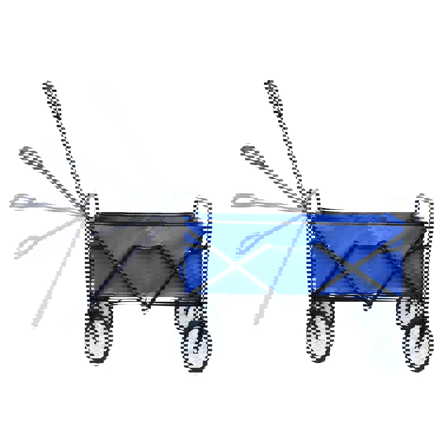Heavy Duty Folding Outdoor Wagon Cart for Beach, Park, and Camping