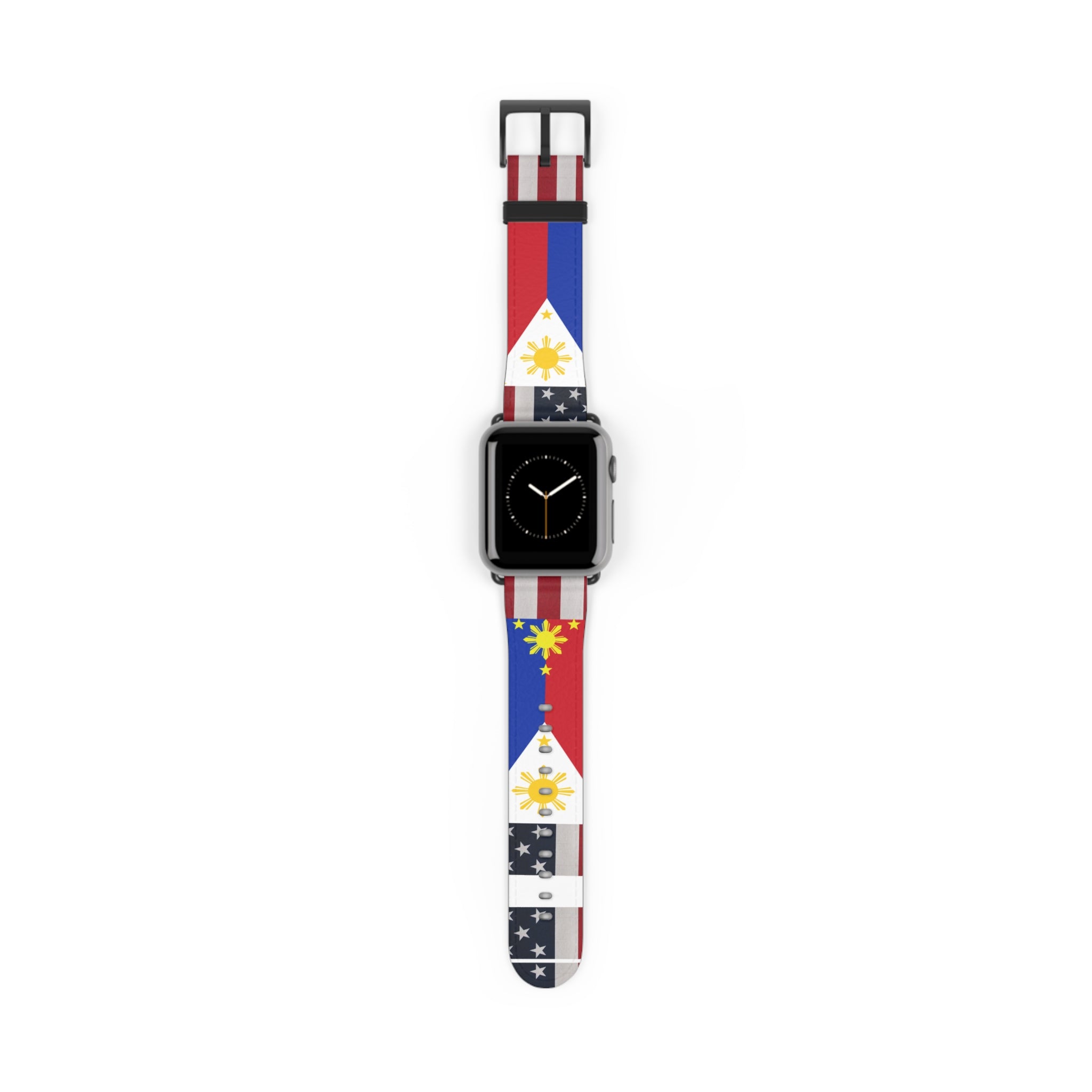 Philippine Inspired Faux Leather Watch Band for Apple Watch