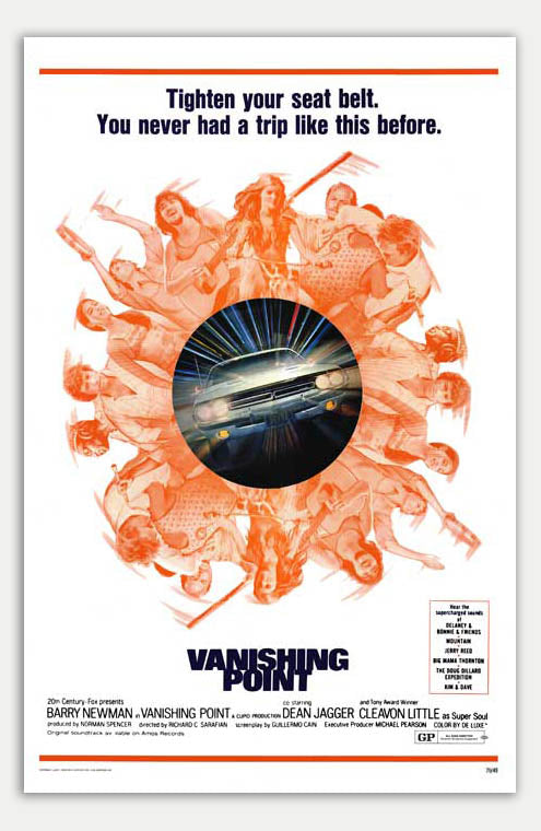 Vanishing Point - 11 x 17 Movie Poster (1971 Reprint)