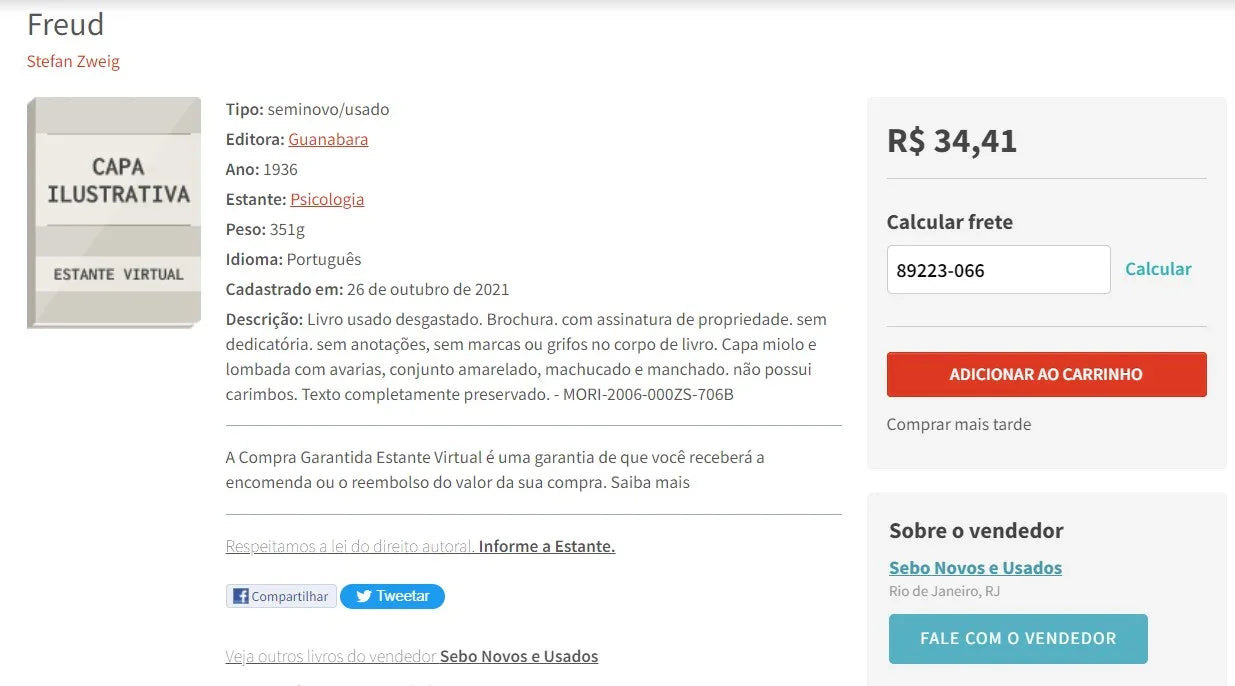 Kit of 8 Psychoanalysis Books from Brazil