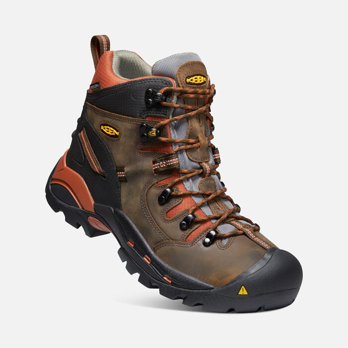 KEEN UTILITY MENS PITTSBURGH 6 WATERPROOF SOFT TOE BOOT