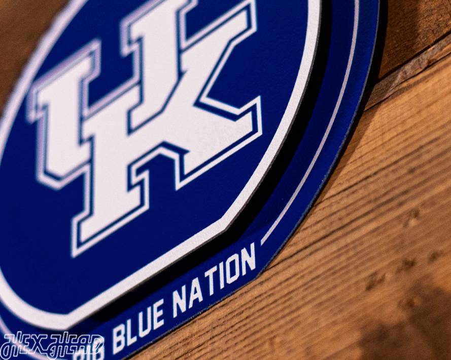 Kentucky Wildcats Double Play On the Shelf or on the Wall Art