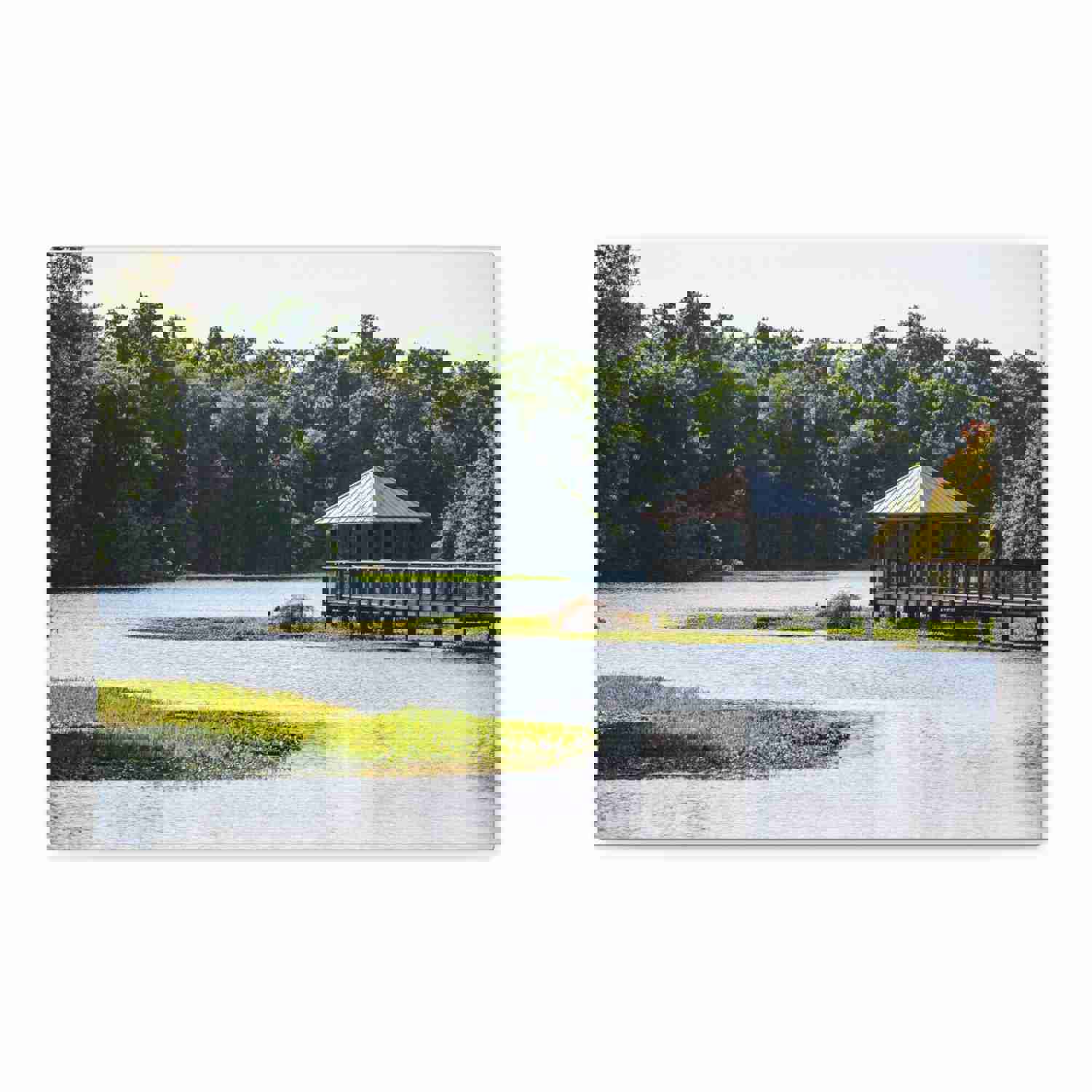 Prairie Lakes Park Canvas Wall Art for Home Decor Ready-to-Hang