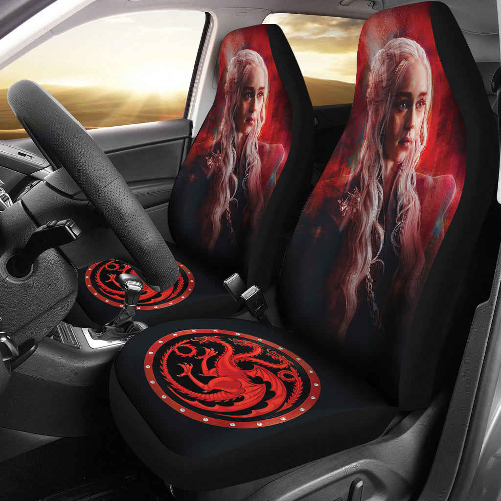 Daenerys Targaryen Game Of Thrones Car Seat Covers - Premium Custom Fit