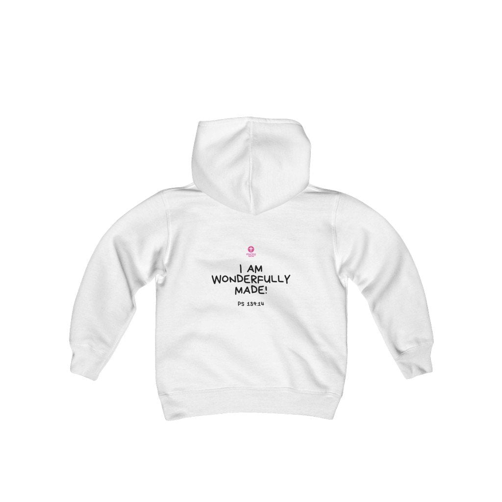 Awesome Human - Wonderfully Made Kids Heavy Blend Hoodie