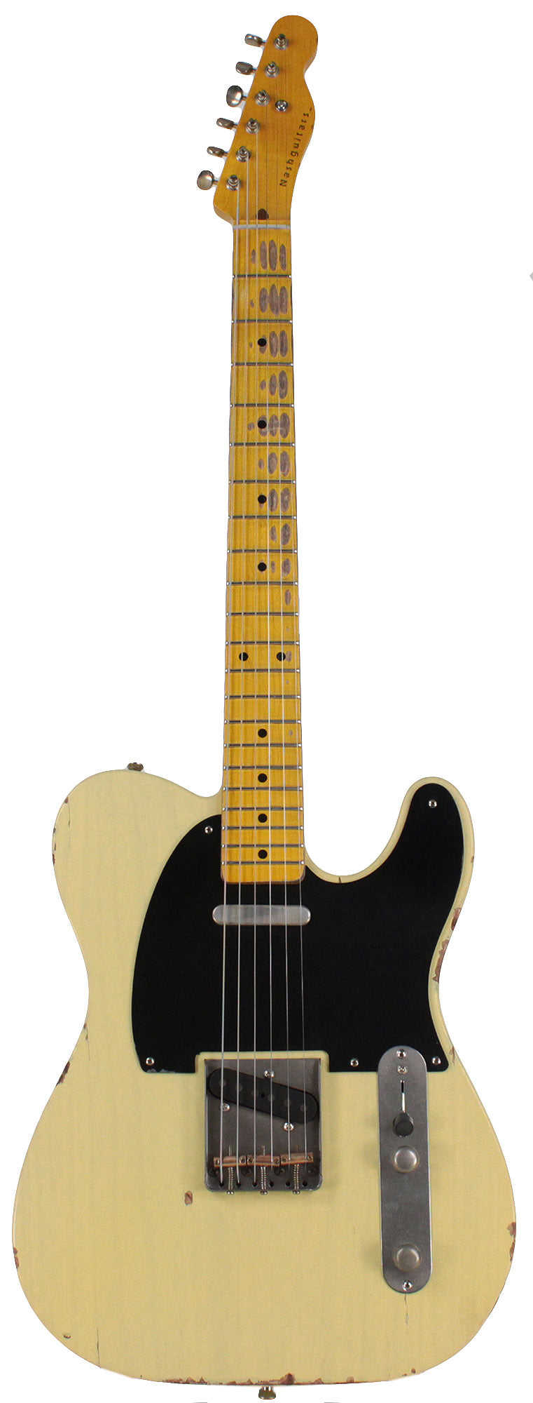 Nash T-52 Guitar in Mary Kaye White with Medium Aging