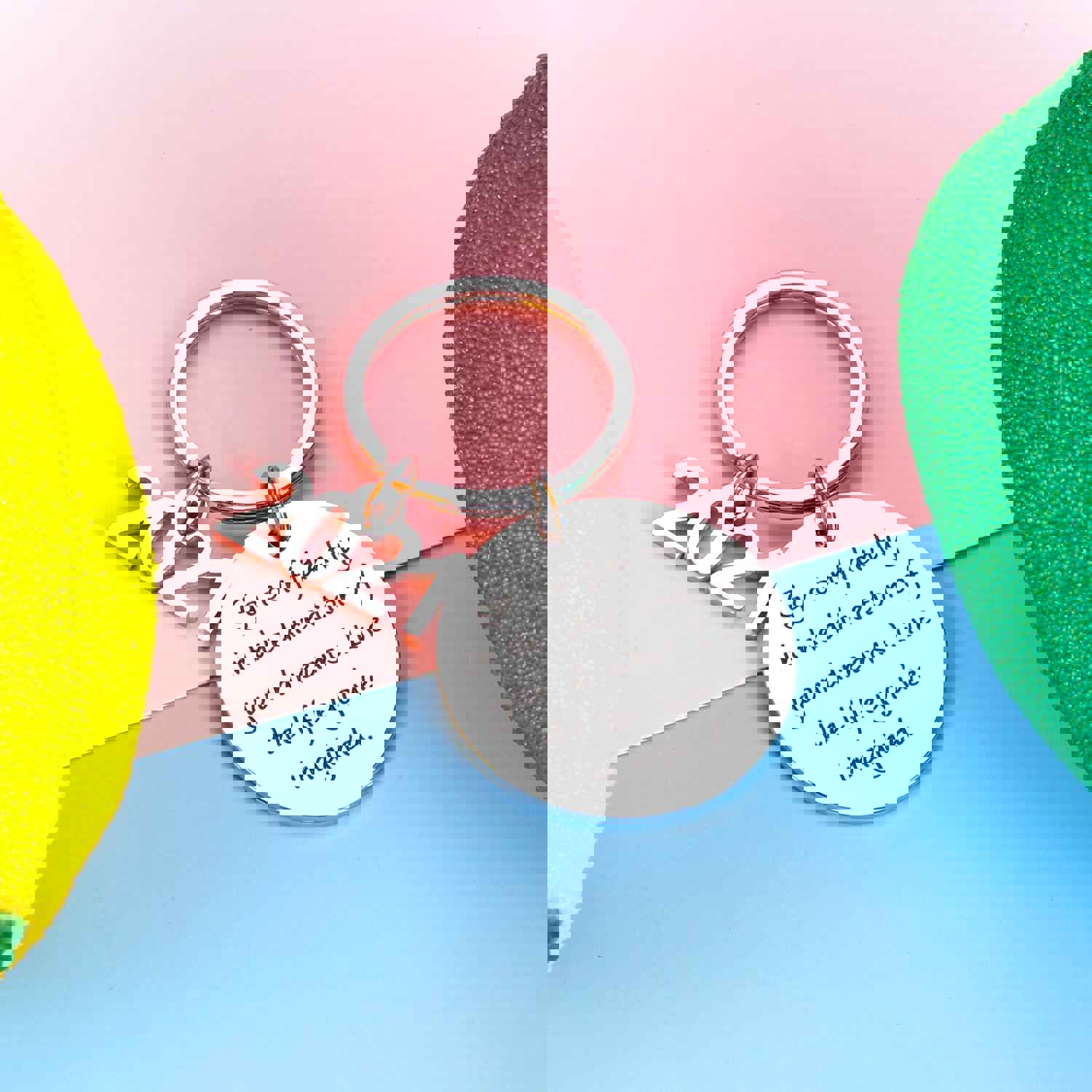2021 Graduation Inspirational Keychain Gift for Seniors