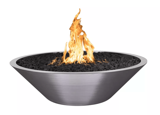 The Outdoor Plus Cazo Stainless Steel Fire Pit