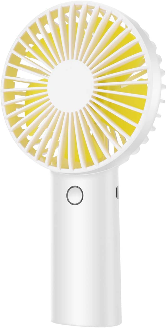 NYHNHY Portable Handheld Fan with 4000mAh Battery, 6-15 Hours Cooling for Outdoor Activities