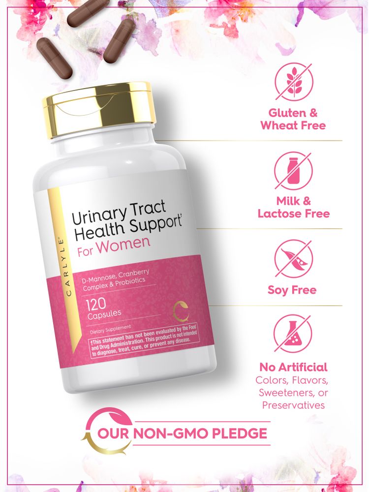 Urinary Tract Health Support for Women | 120 Capsules