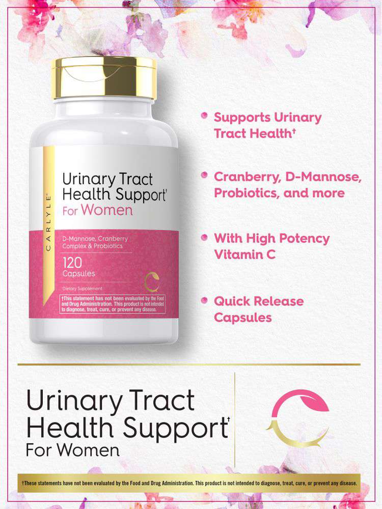 Urinary Tract Health Support for Women | 120 Capsules