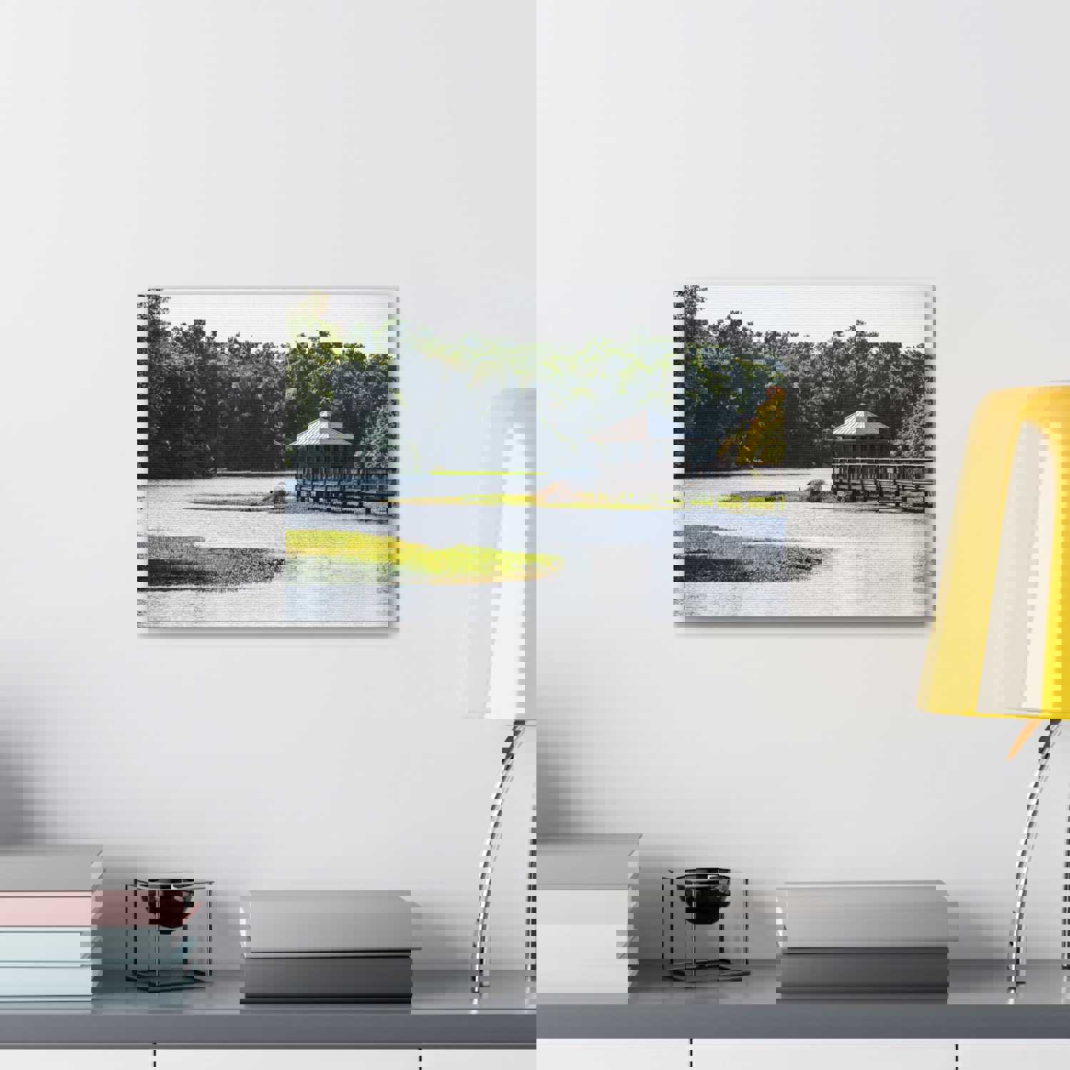 Prairie Lakes Park Canvas Wall Art for Home Decor Ready-to-Hang