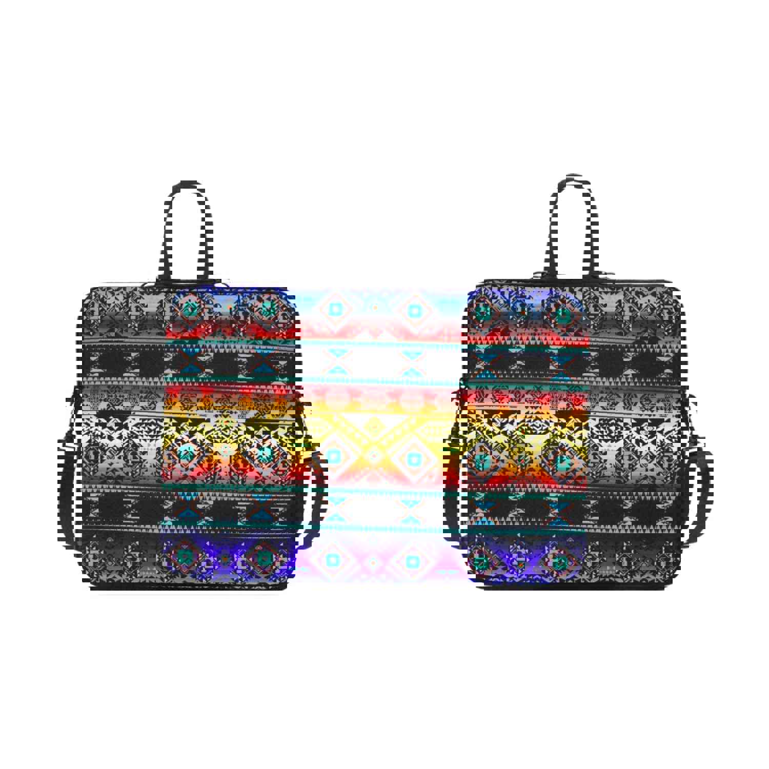 California Coast Sunset Laptop Handbags 10 - Lightweight Neoprene with Double Zipper