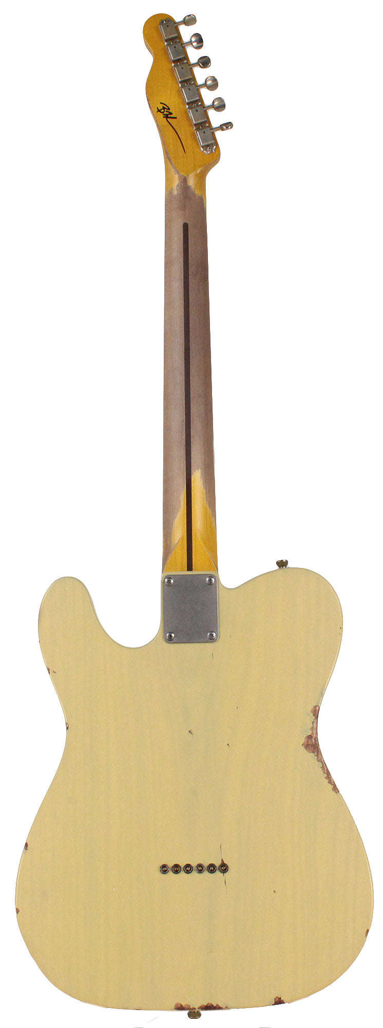 Nash T-52 Guitar in Mary Kaye White with Medium Aging