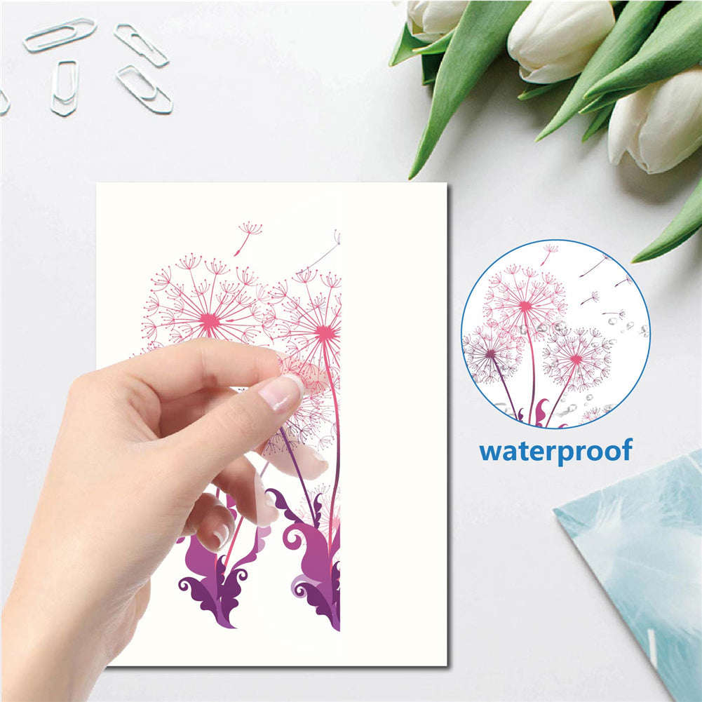 Craspire 16 Sheets 8 Styles PVC Waterproof Wall Stickers, Self-Adhesive Decals for Home Decoration