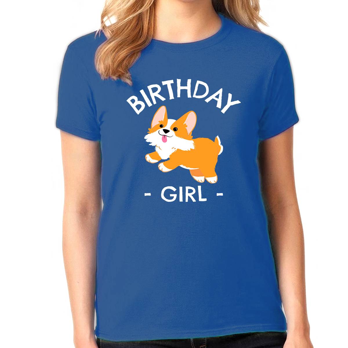 Cute Dog Birthday Shirt for Toddler Girls - Birthday Girl Gift