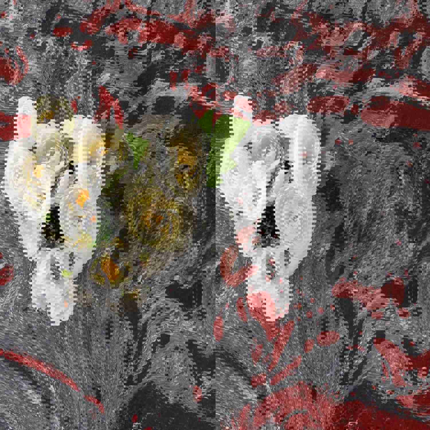 WINE RED ALLOY Resin Countertop System