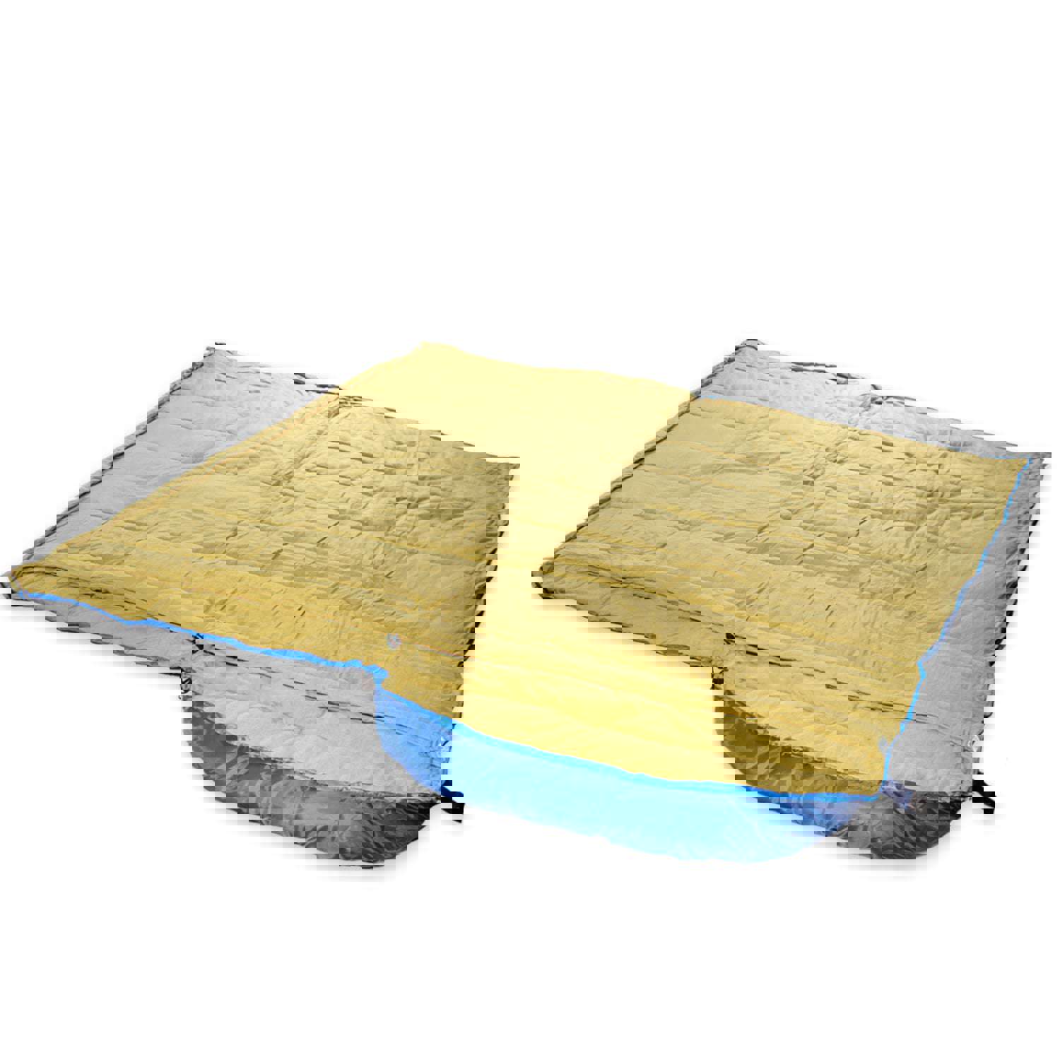 Ultralight 3-Season Sleeping Bag for Hiking, Camping & Outdoor Activities - Includes Compression Sack - Blue