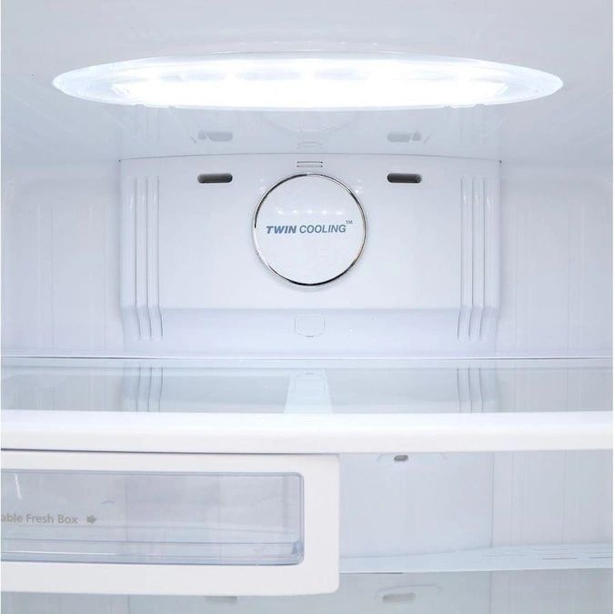 Samsung 17.5-cu ft Counter-depth French Door Refrigerator with Ice Maker (Stainless Steel)