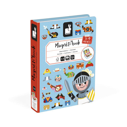 MAGNETIBOOK BOYS COSTUMES - 36 Magnetic Educational Game