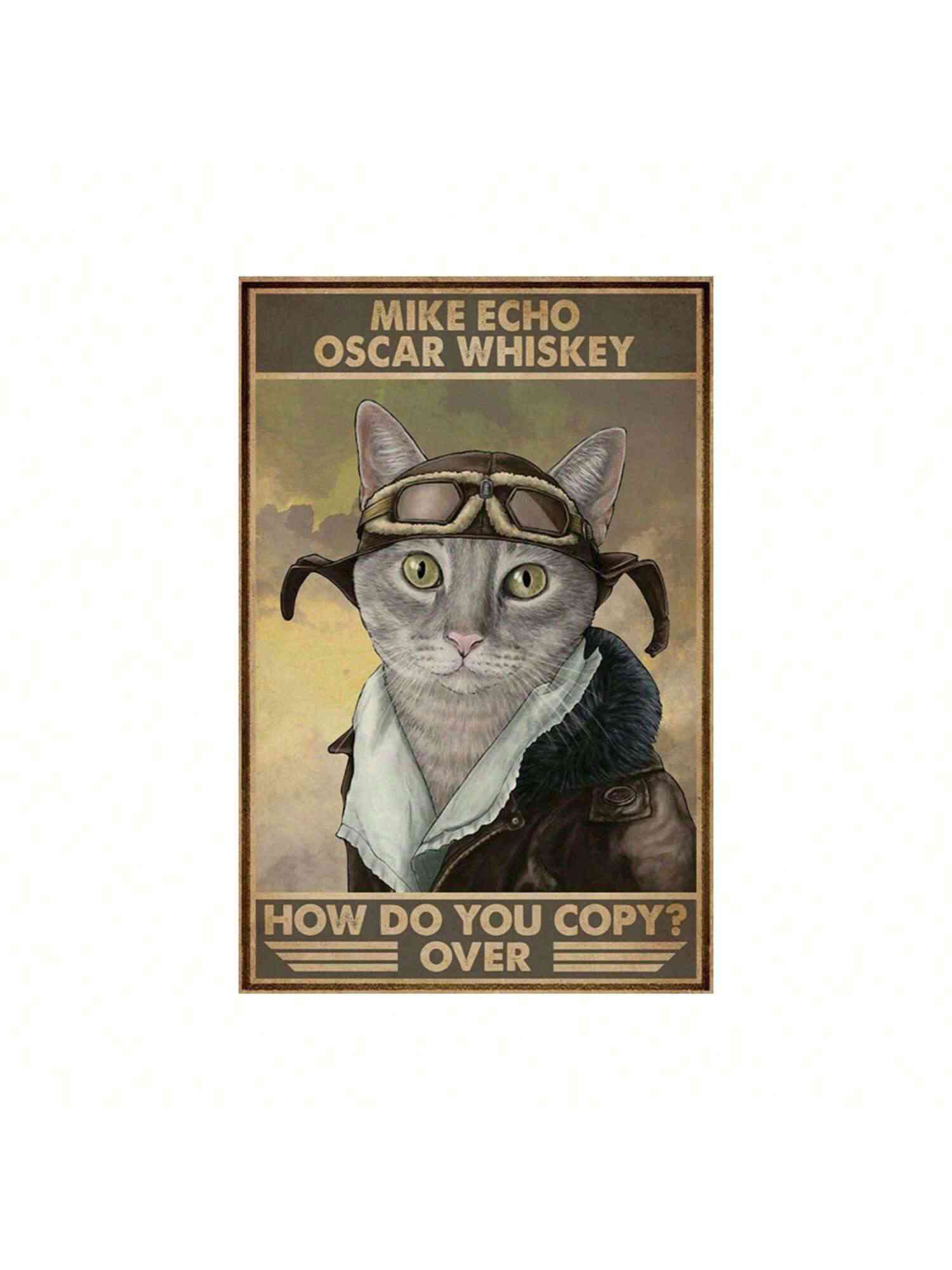Vintage Tin Sign Metal Decor - Funny Wall Art for Home, Garden, Farmhouse, Garage
