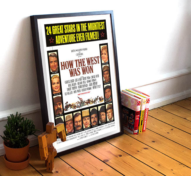 How the West Was Won - 11 x 17 Movie Poster (1964 Reprint)