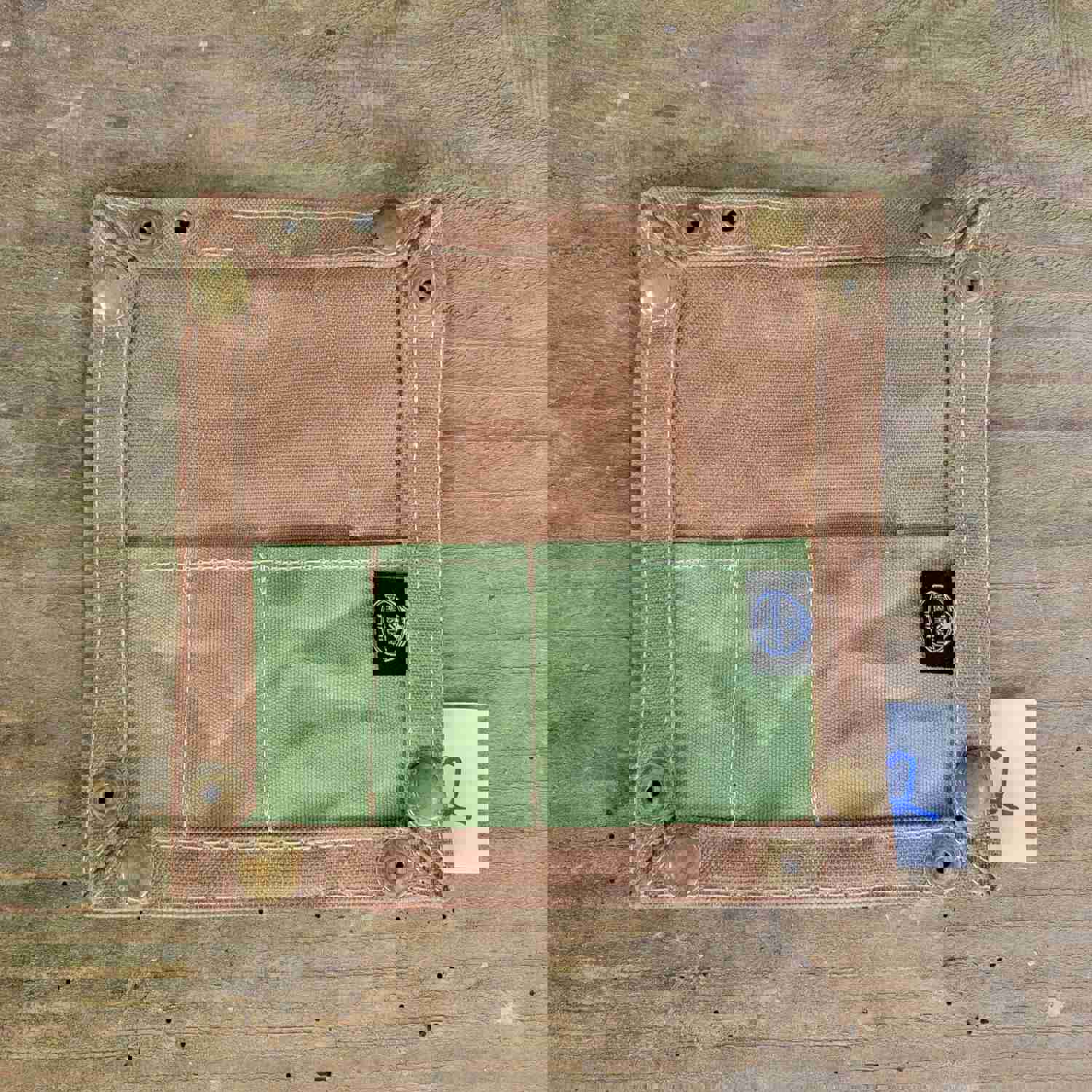 EDC Waxed Canvas Travel Tray 2.0 for Gear Organization