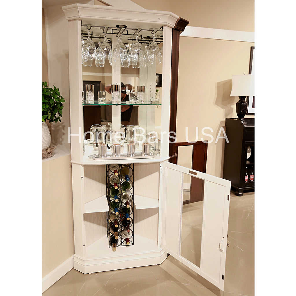 Howard Miller Piedmont V Corner Wine & Bar Cabinet 690046