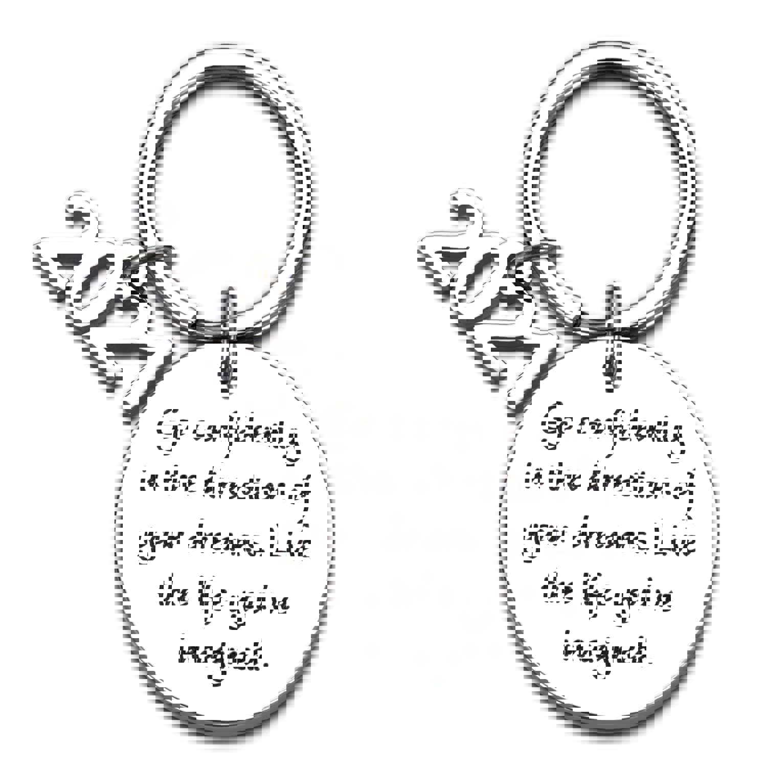 2021 Graduation Inspirational Keychain Gift for Seniors