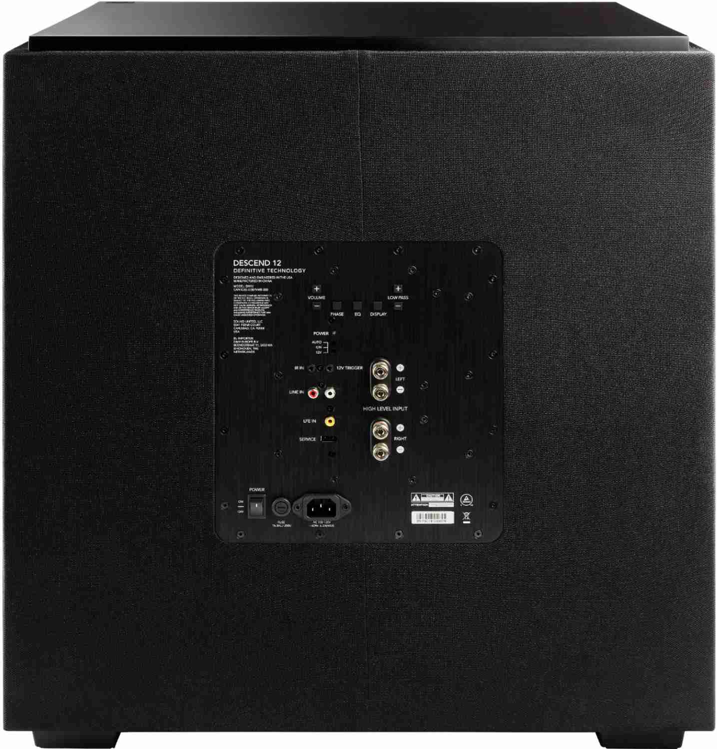 Definitive Technology Descend DN12 12 Powered Subwoofer
