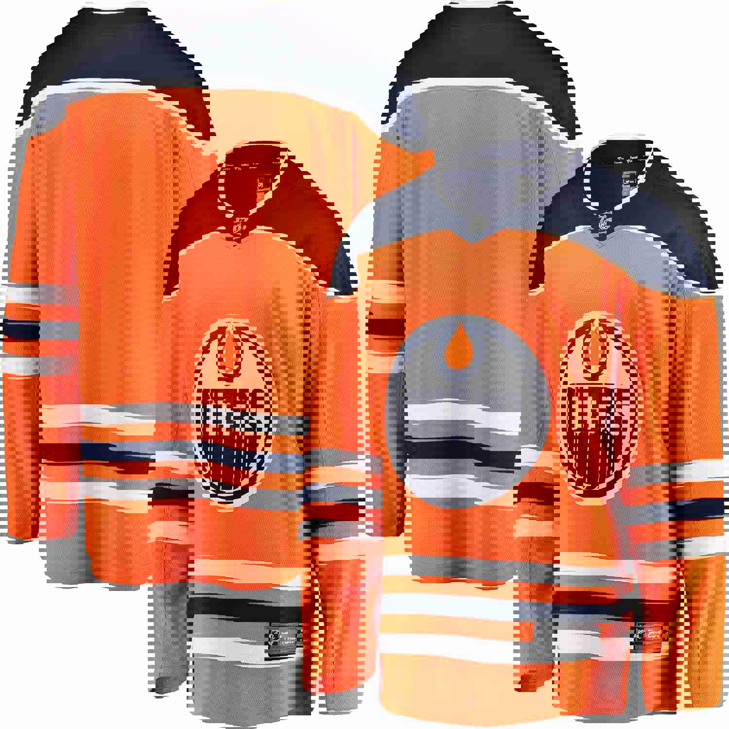 Edmonton Oilers Fanatics Branded Breakaway Home Jersey - Orange