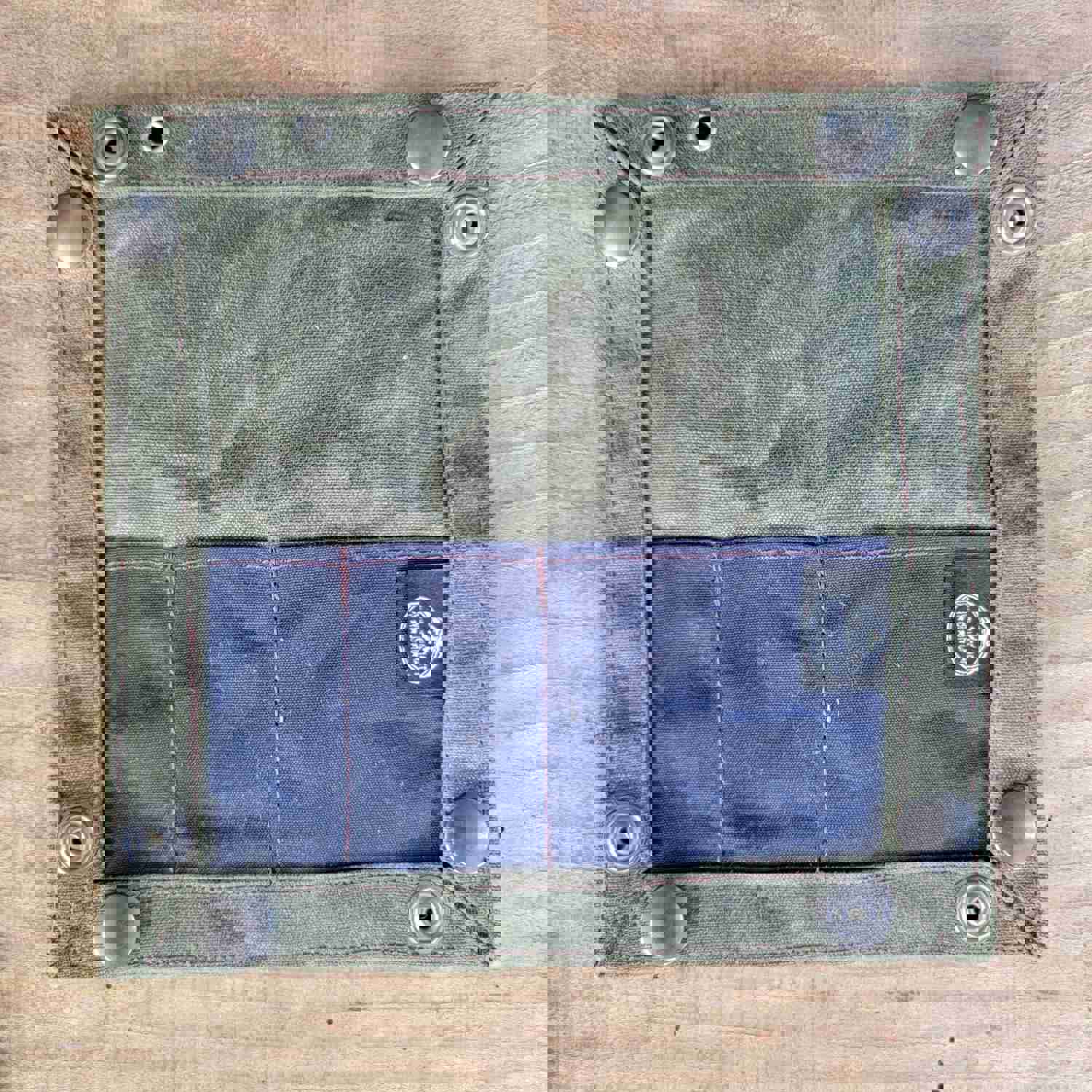 EDC Waxed Canvas Travel Tray 2.0 for Gear Organization