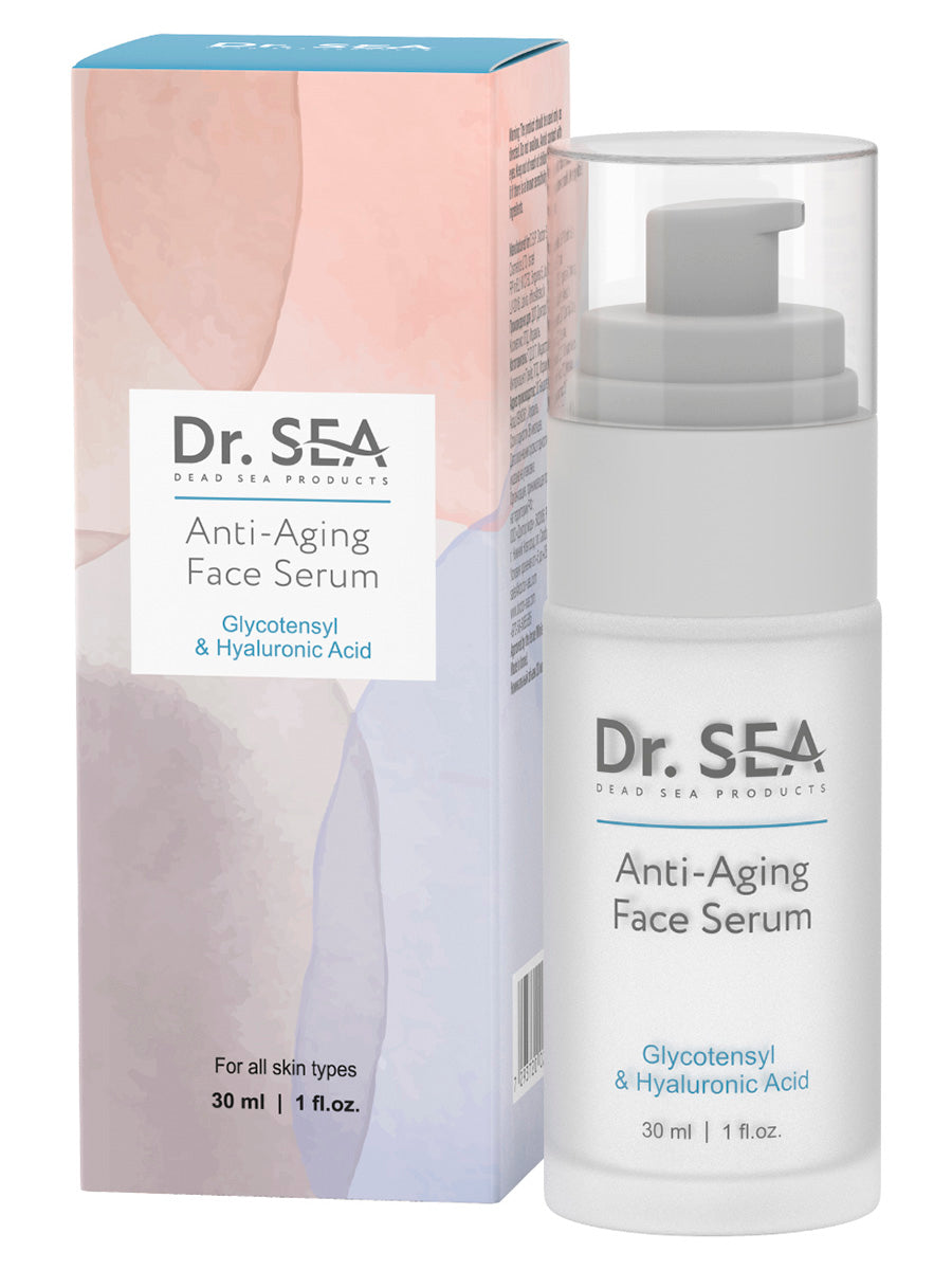 Anti-Aging Face Serum with Glycotensyl & Hyaluronic Acid - 30ml