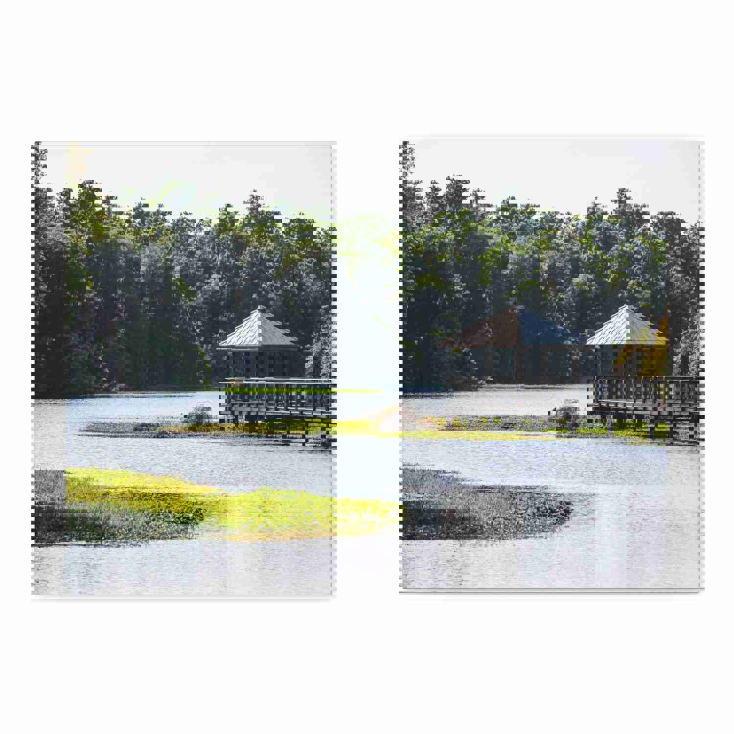 Prairie Lakes Park Canvas Wall Art for Home Decor Ready-to-Hang